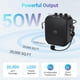 thumbnail image 4 of Amplificador de voz TONOR K13 50W Bluetooth con micrófono inalámbrico 6000mAh, 4 of 9
