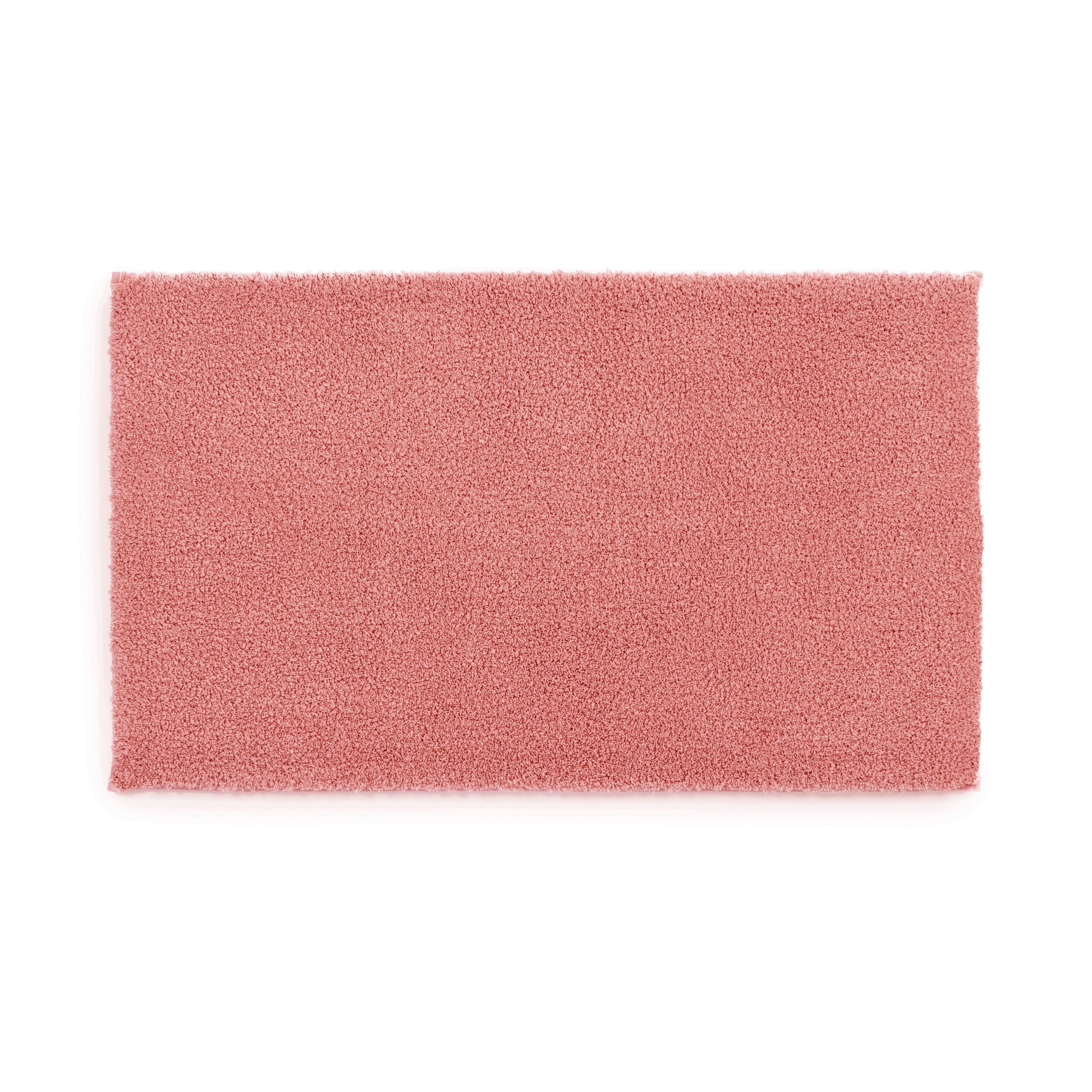 Better Homes & Gardens Ultra Soft Polyester 2 Piece Bath Rug Set , 20" x 34" and 23" x 39", Old Rose