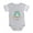 Heather Gray, variant on CafePress - Owl - Cute Infant Baby Football Bodysuit
