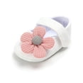 thumbnail image 2 of HOTWINTER Baby First Walkers Clothing Kids Infant Newborn Soft Sole Crib Shoes Flower Cotton Prewalker Shoes, 2 of 7