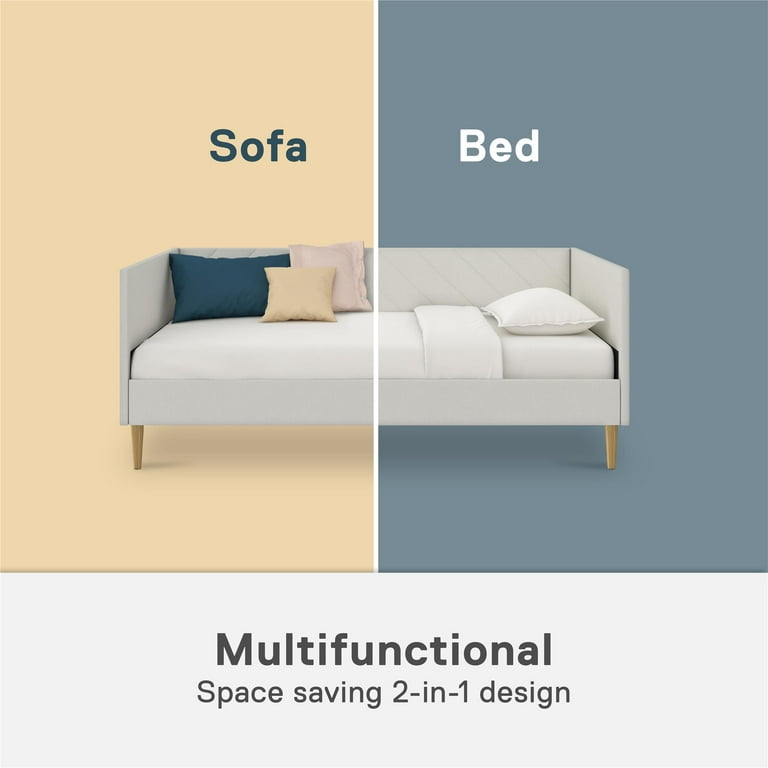 Free Shipping! DHP Alicent Mid-Century Upholstered Daybed