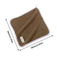 thumbnail image 3 of kladzum Handkerchief Towels 12"x12" Hand Towel Wash Face Absorption Kitchen Towels Wipe Hands Towel Multi-purpose Small Towel Soft Hand Towels for Bathroom, Kitchen, Living Room, Dinner Table, 3 of 4