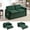 Green, variant on 63" Velvet Pull Out Couch, 3-in-1 Convertible Sleeper Sofa Bed with Adjustable Backrest, USB Charging Ports, Side Pockets, Modern Loveseat for Living Room, Bedroom, Apartment, Brown