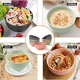 thumbnail image 6 of Greentainer 50oz Large Cereal Bowl Set of 4, BPA-Free Plastic Bowls for Salad, Soup & Pasta, Microwave & Dishwasher Safe, 6 of 8
