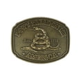 thumbnail image 1 of CTM® Don't Tread on Me American Belt Buckle, 1 of 2