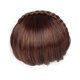 thumbnail image 3 of Xihbxyly Extensiones de Cabello Sintético con Flequillo Trenzado para Mujer, 3 of 3
