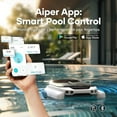 thumbnail image 2 of Aiper Surfer M1 Solar Powered Automatic Robotic Pool Skimmer Cleaner, Lasts 12 Hours, App Control, Ultrasonic Detection, 2 of 9