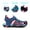 NAVY/FUCHSIA/MINT, variant on Kids Boys Girls Athletic Sandals Toddler Summer Beach Slippers Flip Shoes 170813-K FUCHSIA/LIGHT/GREY Size 13
