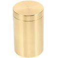 thumbnail image 1 of 1pc Brass Food Sealed Tin Snack Tea Storage Container Cereals Canister, 1 of 2
