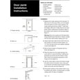 thumbnail image 7 of Exterior White Door Jamb Frame Kit, Pine Wood, Primed, Bundled, Finger Jointed, 1.25" x 4.5" x 82.5", 7 of 7