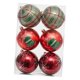 thumbnail image 2 of 6 adornos navideños de bolas, decoración navideña, manualidades, ligeros, para árbol de Navidad. Rojo Verde, 2 of 9