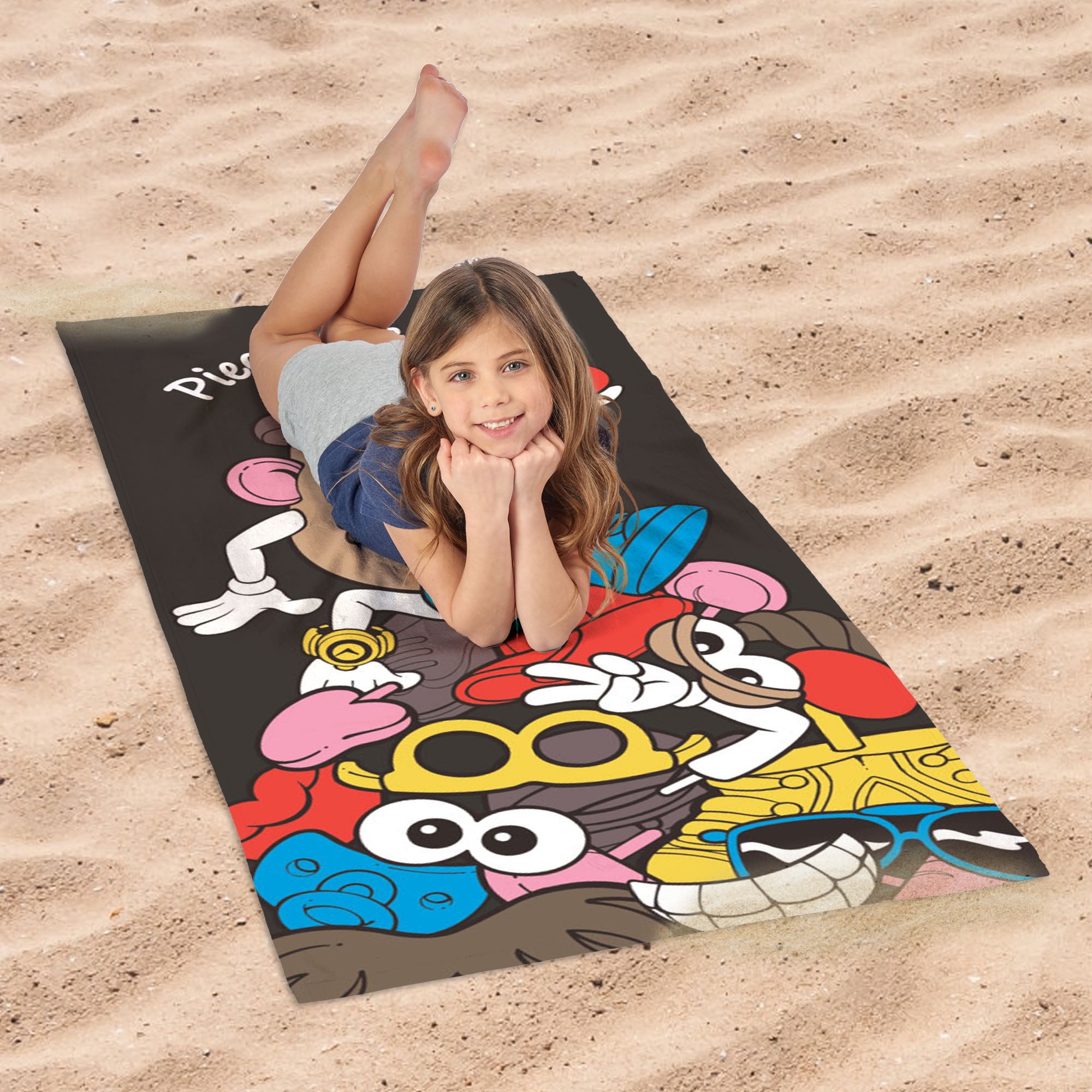 Potato Head Peace Keeper Microfiber Beach Towel 30x60 inches