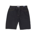 thumbnail image 1 of Nevada Men's Multi Pocket Slim Fit Denim Jean Shorts Big Plus Sizes (Black, 42W), 1 of 2