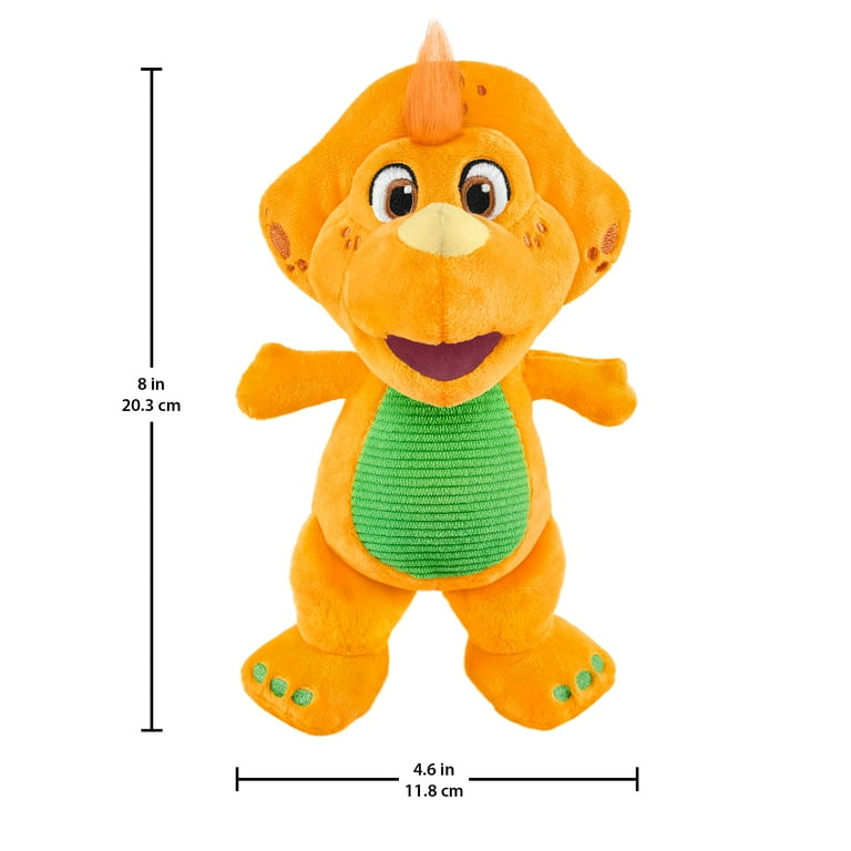Fisher-Price Barney's World Plush Billy Dinosaur 8-inch character