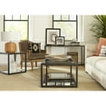 thumbnail image 4 of Ellis Smoked Glass Top Console Table, 4 of 5