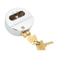 thumbnail image 3 of AMLESO Round Padlock Cylinder Lock Van Security Locks for Garage RV Lock Sheds, 3 of 8