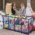 thumbnail image 7 of Yescom Mesh Cover Net Replacement Only for Pool Storage Bin Rolling Cart XXX-Large Blue, 7 of 7