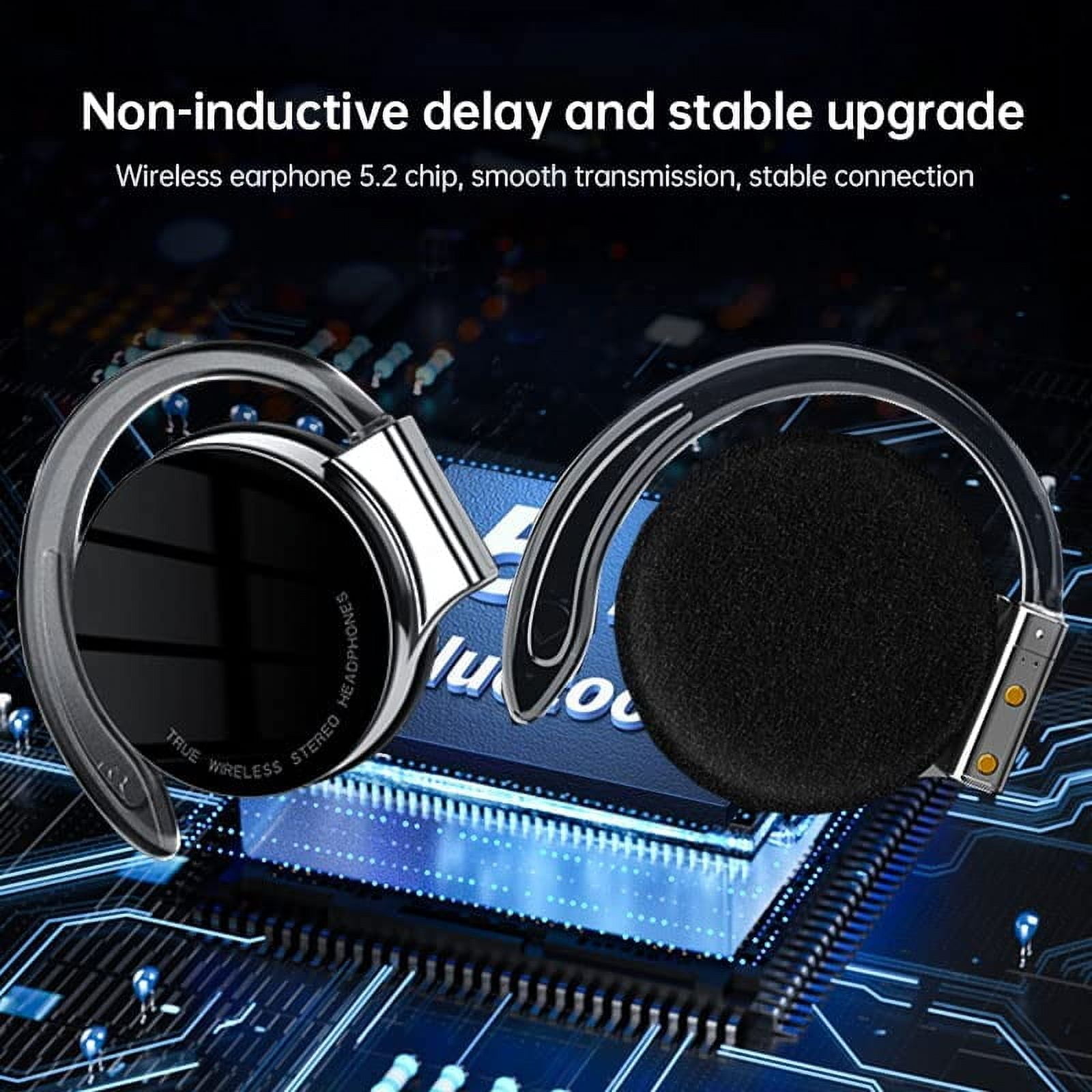 Ear-hook Wireless Earphones TWS Bluetooth Earbuds for Samsung Galaxy A15 5G/A24/A25 5G/A34 5G/A35 5G/A54 5G/A55 5G - Over the Ear Headphones True Wireless Stereo Charging Case Hands-free Mic