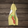 thumbnail image 4 of Carolines Treasures BB7194KTWL Cherry Tomato on Basketweave Kitchen Towel 15 X 28" multicolor, 4 of 4