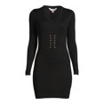 thumbnail image 5 of No Boundaries Juniors' Corset Sweater Dress, 5 of 5
