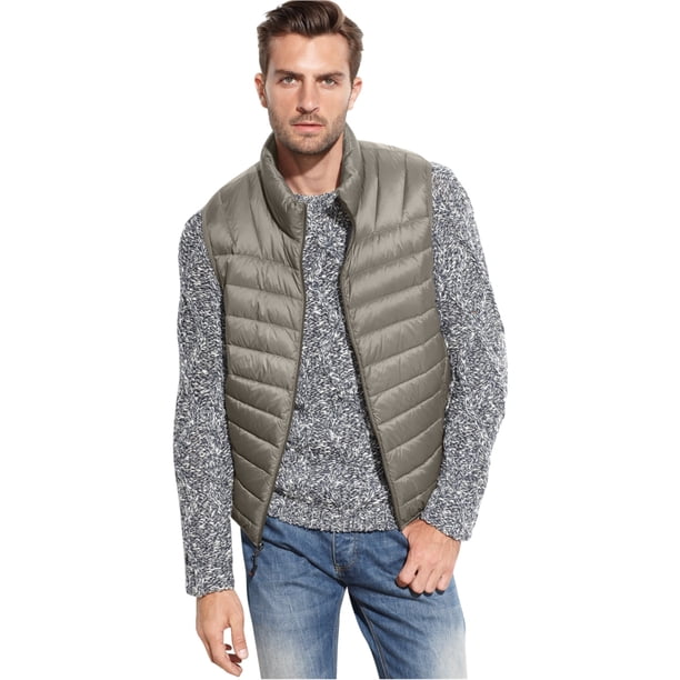 Chaqueta acolchada plegable Hawke & Co. para hombre Gris Grande