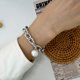 thumbnail image 1 of Brazaletes con abalorios de Color dorado grueso bohemio, nueva joyería de moda 2022, 4 Uds., conjunto de pulseras de cadena cubana Curb Punk para regalos de mujer Tan Jianjun unisex, 1 of 2