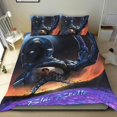 thumbnail image 1 of Escarabajo Azul Conjunto de sábanas temático, trío de piezas, cómodo y amigable con la piel, diseño único, regalo de decoración para el hogar para familiares, amigos y fans,140cm *210cm, 1 of 6