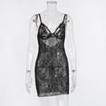 thumbnail image 6 of Women's Chemises Negligees Bustier Lingerie for Women plus Size Maternity Sleep Bra 38ddd Transparent Lingerie Women Lacy for plus Size Long 3x Cheer Skirts Fishnet on Clearance Black S, 6 of 9