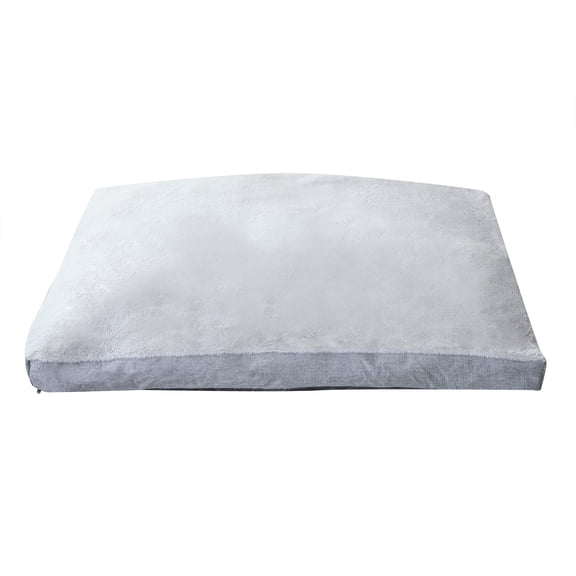 Dog and Cat Bed, Rectangle Washable Pillow Bed, Anti-Anxiety & Calming Pet Bed