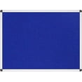 thumbnail image 2 of ;; X ;; Notice Board Felt Board Office Message Board Aluminium Frame, 2 of 8