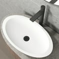 thumbnail image 3 of VIGO Vessel Bathroom Sink Drain in Matte Black, 3 of 12