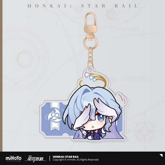 [Honkai Star Rail] Pom-Pom Pavilion Series Acrylic Keychain Chibi - Robin