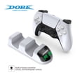 thumbnail image 4 of PS5 DualSense Wireless Controller Dual Charging Dock - 2-Slot Charger for PS5 Game Controllers, LED Charge Indicators, Fast Charging, Universal Compatibility with PS5 Controllers, 4 of 5