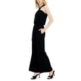 thumbnail image 3 of INC International Concepts Womens Halter Jumpsuit Deep Black XL, 3 of 3