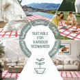 thumbnail image 6 of Red Buffalo Plaid Outdoor Rug for Patio/Deck/Porch, Non-Slip Large Area Rug 5 x 7 Ft, Farmhouse Check Stripes Retro Geometric Indoor Outdoor Rugs Washable Area Rugs, Camping Rug Carpet Runner, 6 of 8