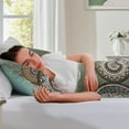 thumbnail image 6 of 3-Piece Full/Queen Size Bedspread Coverlet Set - Green Mandala Quilt with 2 Pillow Shams, Microfiber, 6 of 7