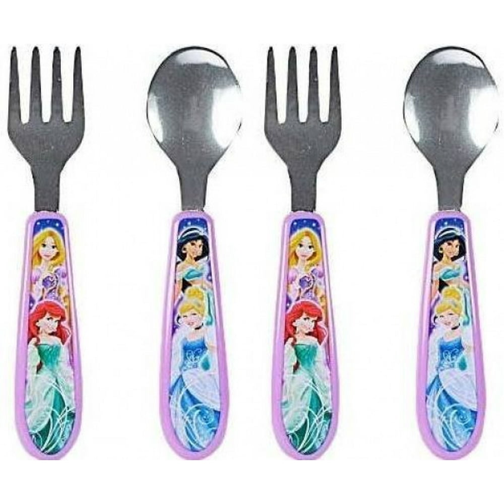 The First Years Disney Easy Grasp Flatware Disney Princess 2 Sets
