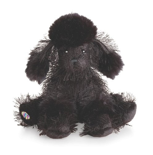 stuffed black poodle