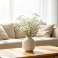 thumbnail image 6 of Leodye 12PCS Artificial Gypsophila Breathable Flower Bouquet Faux Bundle for Wedding Scene Home Indoor Tabletop Decor -11.81 IN, 6 of 6