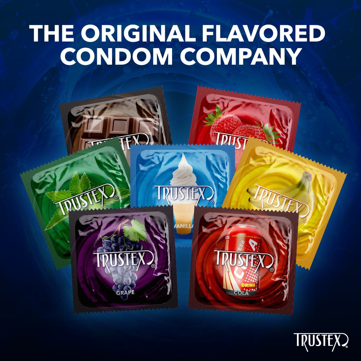 Novelty Safe Condoms Trustex Grape Flavored Condoms  3 Pack | Latex &  Lubricated For Fun & Safety Non Latex Condoms