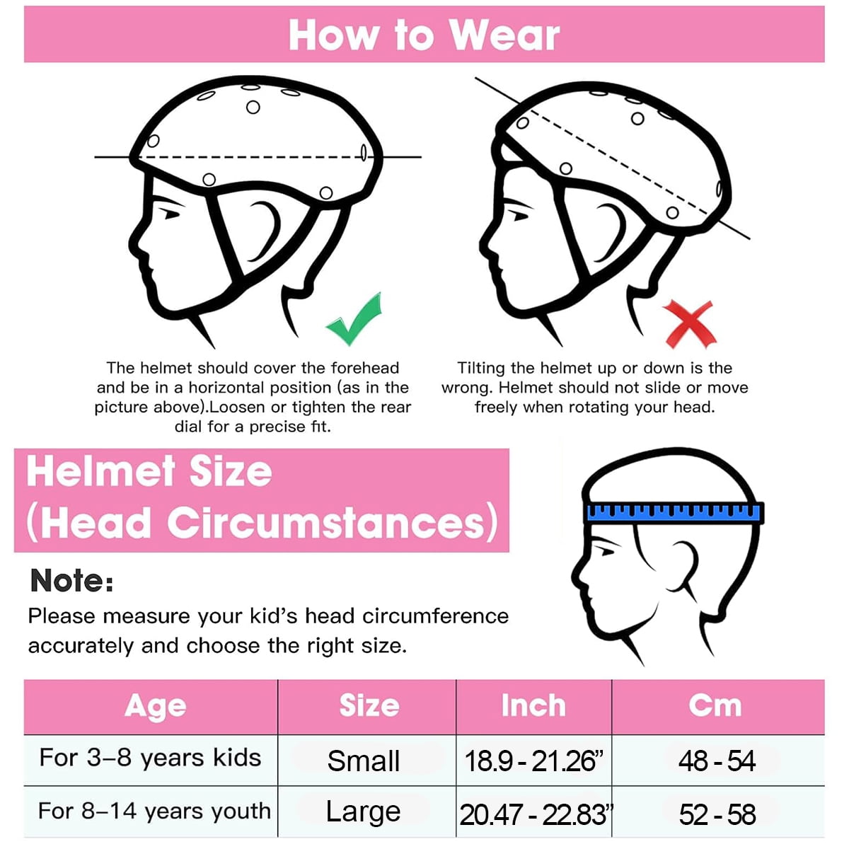 GLUAAE Kids Protective Gear Set, Sport Protective Gear Set Boy Girl Adjustable Child Cycling Helmet with Knee Pads Elbow Pads Wrist Guards Youth Skateboard Helmet for 3~8yrs Boys Girls