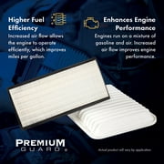 PG PA5410 Engine Air Filter | Fits 2003-2019 Mitsubishi Montero 3.8L; 2001-2002 Montero 3.5L