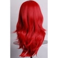 thumbnail image 4 of PreAsion Red Anime Wig Long Curly Hair for Cos-play Lolita Party 27.56inch (Lace Front), 4 of 4