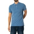 thumbnail image 2 of Superdry Vint Destroy Polo Shirt, Blue, 2 of 5