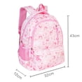 thumbnail image 4 of Mochila Kawaii Sanrio Kuromi para niñas, morral grande de 17 pulgadas con dibujos animados Kuromi, con relieve, reducción de carga, mochila de viaje de ocio, 4 of 4