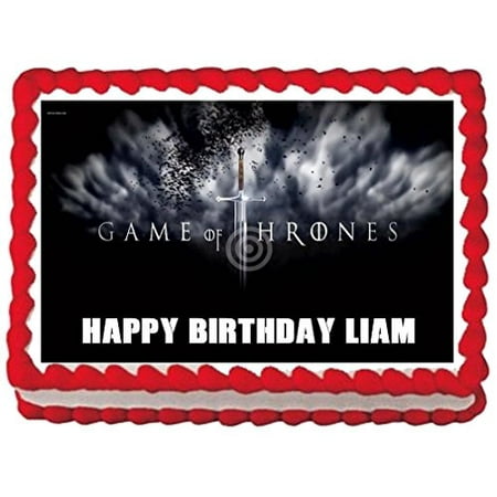 Game Of Thrones Edible Image Cake Topper Party Decorations
