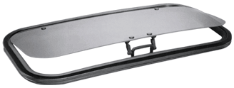 C.R LAURENCE AP1530B5H CRL//SFC 15 x 30 AutoPort Sunroof Universal Trim Ring Solar High Performance Glass