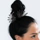 thumbnail image 1 of unbranded Accesorio Negro Para Peinado Con Clip Decorativo Para Crear Moños Con, 1 of 7