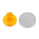 thumbnail image 3 of Clip de gorra de golf de plástico duradero con marcador de bola magnético desmontable naranja, 3 of 5