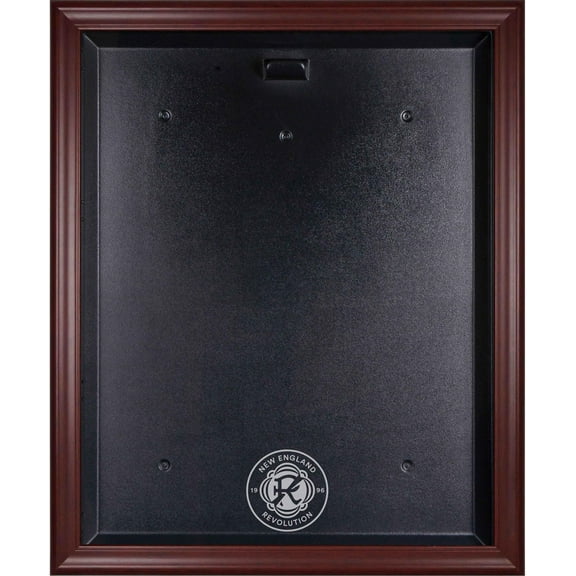 New England Revolution Mahogany Framed Team Logo Jersey Display Case